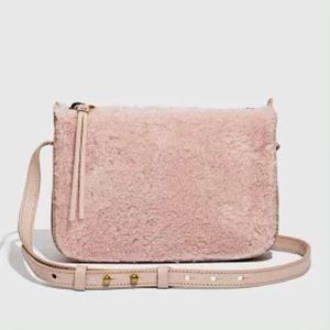 Madewell Shearling Crossbody Bag